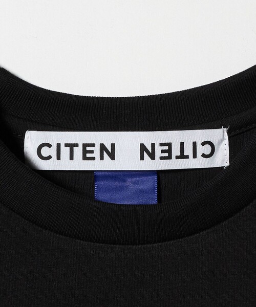 CITEN（シテン）の「＜CITEN＞ラインスリーブロンT（Tシャツ/カットソー・メンズ・ブラック/ホワイト・M/S/L）」の15枚目の写真