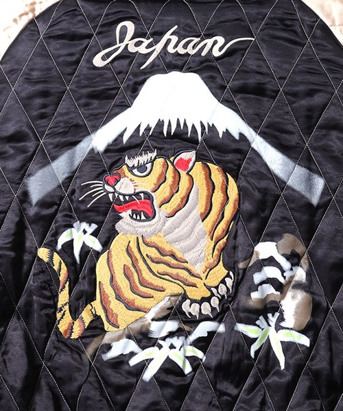 HOUSTON レーヨンスカジャン(TIGER)（スカジャン）｜HOUSTON