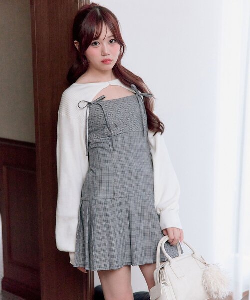 ボレロセットリボンキャミワンピース（ワンピース）｜OLIVE des