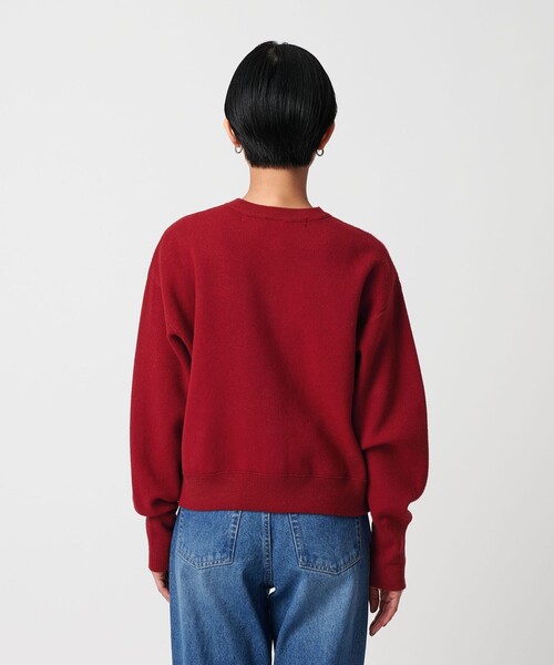 CITEN（シテン）の「＜CITEN＞スウェットライクニットカーディガン（カーディガン/ボレロ・レディース・ライトブルー/オレンジ/ダークグレー/レッド/ライトグレー・FREE）」の21枚目の写真