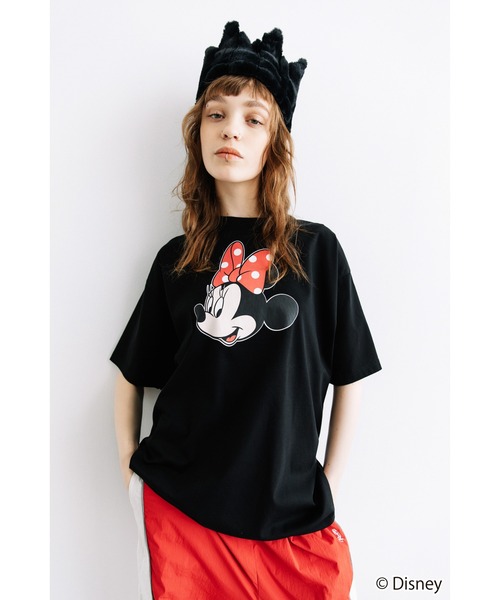 WCJ(ダブルシージェイ)の「Disney / SS TEE(Tシャツ/カットソー・レディース・ホワイト/ブラック系その他/アイボリー/ブラック・XX-LARGE/FREE)」の6枚目の写真