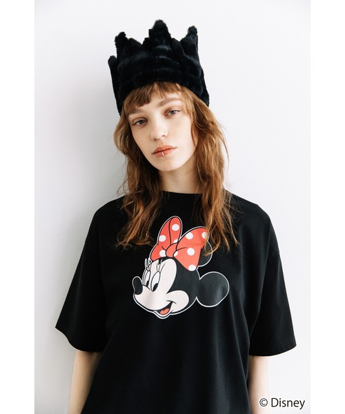 WCJ(ダブルシージェイ)の「Disney / SS TEE(Tシャツ/カットソー・レディース・ホワイト/ブラック系その他/アイボリー/ブラック・XX-LARGE/FREE)」の8枚目の写真