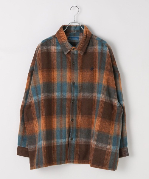 【完売品】LEPSIM【新品】POLOシャギーチェックシャツ BEVERLY HILLS POLO CLUB】シャギーチェックシャツ 579102