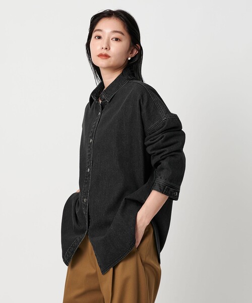 MARW UNITED ARROWS＞デニム オーバー シャツ（シャツ/ブラウス