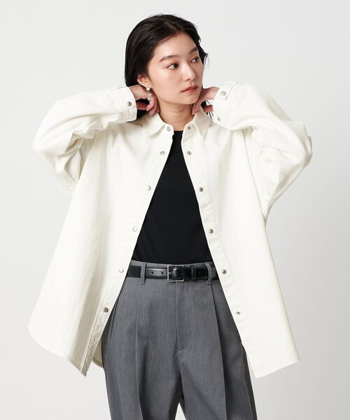 MARW UNITED ARROWS＞デニム オーバー シャツ（シャツ/ブラウス