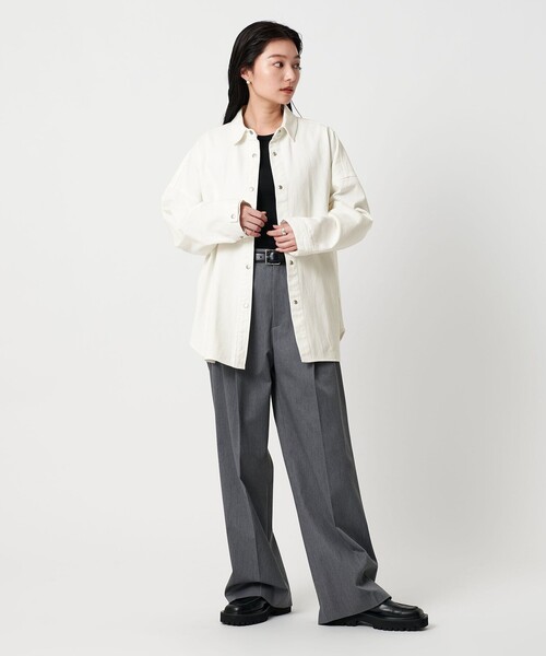 MARW UNITED ARROWS＞デニム オーバー シャツ（シャツ/ブラウス