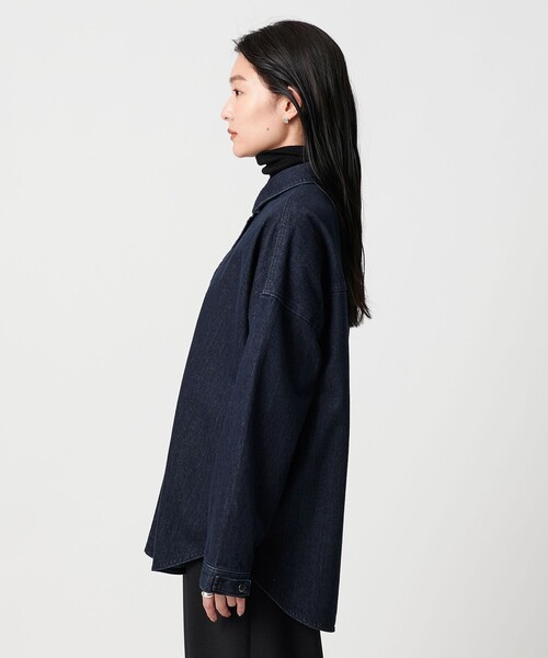 MARW UNITED ARROWS(マルゥ ユナイテッドアローズ)の「<MARW UNITED ARROWS>デニム オーバー シャツ(シャツ/ブラウス・レディース・オフホワイト/ブラック/コバルトブルー・FREE)」の16枚目の写真