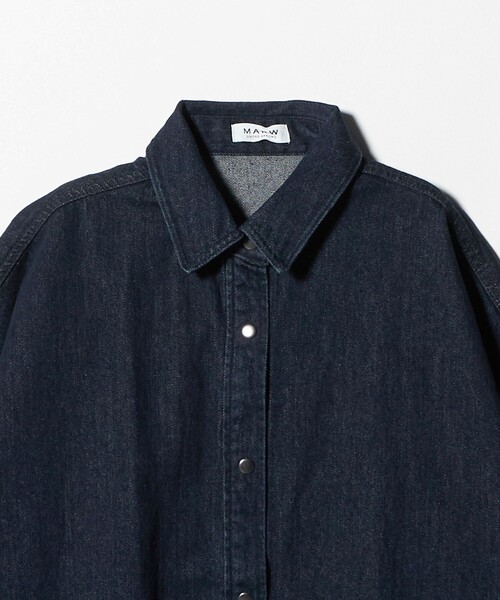 MARW UNITED ARROWS＞デニム オーバー シャツ（シャツ/ブラウス