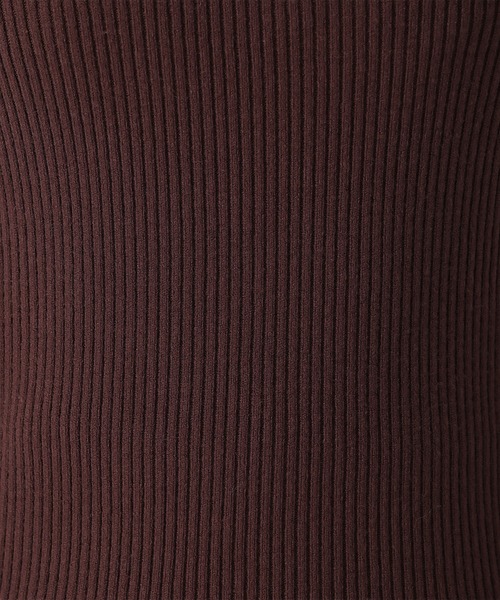 MISCH MASCH（ミッシュマッシュ）の「2025秋冬新作 アシメリボン2wayフレア袖ニット（ニット/セーター・レディース・ブラック/ブラウン/パープル/ホワイト・ﾌﾘ-）」の20枚目の写真