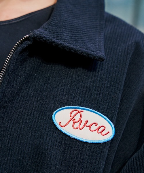 RVCA(ルーカ)の「RVCA レディース CLOVER CORDUROY JACKET ジャケット 【2025年秋冬モデル】 @autumn/ルーカコーデュロイブルゾン(ブルゾン・レディース・ブルー系その他/ブラウン系その他/ブラック・MEDIUM/SMALL)」の6枚目の写真
