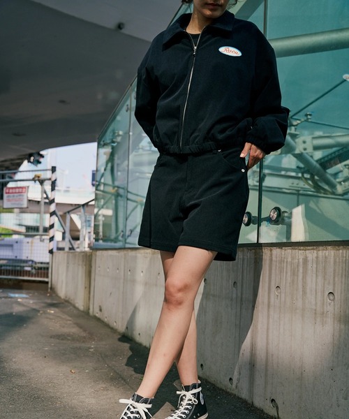 RVCA(ルーカ)の「RVCA レディース CLOVER CORDUROY JACKET ジャケット 【2025年秋冬モデル】 @autumn/ルーカコーデュロイブルゾン(ブルゾン・レディース・ブルー系その他/ブラウン系その他/ブラック・MEDIUM/SMALL)」の7枚目の写真