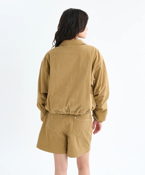 RVCA(ルーカ)の「RVCA レディース CLOVER CORDUROY JACKET ジャケット 【2025年秋冬モデル】 @autumn/ルーカコーデュロイブルゾン(ブルゾン・レディース・ブルー系その他/ブラウン系その他/ブラック・MEDIUM/SMALL)」の13枚目の写真
