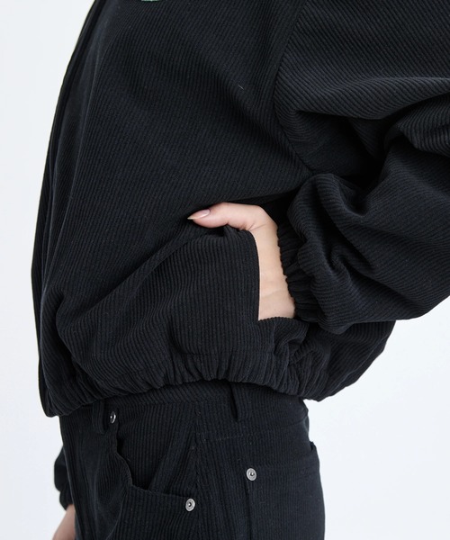 RVCA(ルーカ)の「RVCA レディース CLOVER CORDUROY JACKET ジャケット 【2025年秋冬モデル】 @autumn/ルーカコーデュロイブルゾン(ブルゾン・レディース・ブルー系その他/ブラウン系その他/ブラック・MEDIUM/SMALL)」の10枚目の写真