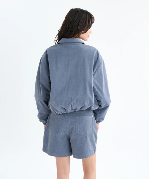 RVCA(ルーカ)の「RVCA レディース CLOVER CORDUROY JACKET ジャケット 【2025年秋冬モデル】 @autumn/ルーカコーデュロイブルゾン(ブルゾン・レディース・ブルー系その他/ブラウン系その他/ブラック・MEDIUM/SMALL)」の14枚目の写真