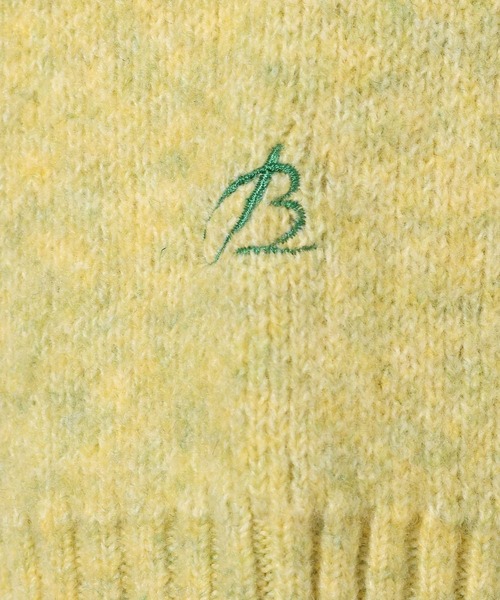 BAYFLOW（ベイフロー）の「コンフォートブークレニットプルオーバー（ニット/セーター・レディース・チャコール/ネイビー/ブラウン/ピンク/レッド/オフホワイト/グレー/グレイッシュベージュ/ライトブルー/イエロー/ホワイト系その他/グリーン・FREE）」の18枚目の写真