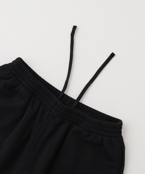 BRAIN DEAD（ブレインデット）の「BRAIN DEAD / ブレインデッド LOGOHEAD RUGBY SHORT（その他パンツ・メンズ・ブラック・MEDIUM/LARGE）」の3枚目の写真