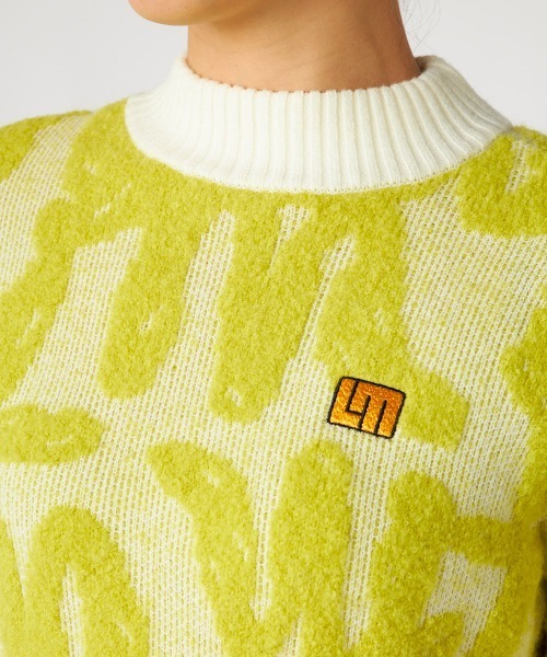 Loudmouth(ラウドマウス)の「【Loudmouth:ラウドマウス】レディースモックネックセーター ゴルフ(ニット/セーター・レディース・ライトグリーン/ブラック/ブルー・X-LARGE)」の9枚目の写真