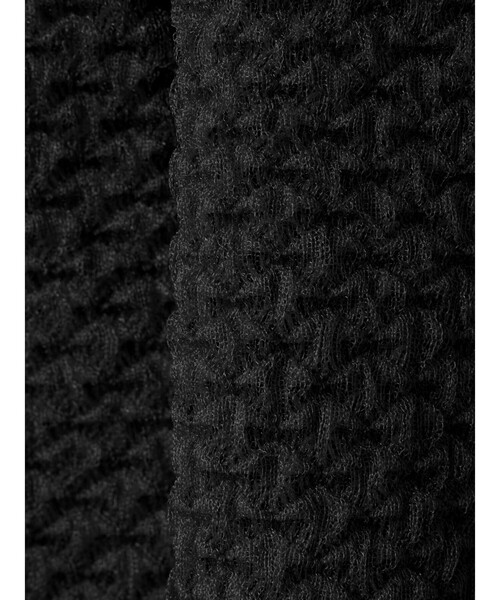 mizuiroind(ミズイロインド)の「mizuiro ind パターンシアーワイドプルオーバー(ニット/セーター・レディース・オフホワイト/ブルー/ブラック・FREE)」の7枚目の写真
