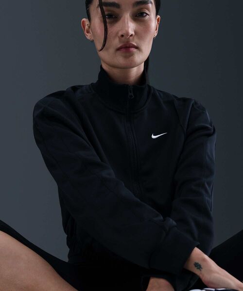 NIKE(ナイキ)の「ナイキ スポーツウェア ウィメンズ トラックジャケット / Nike Sportswear Women's Track Jacket IM7445-010 Black(ブルゾン・レディース・ブラック・XL/XS/S/L/M)」の13枚目の写真