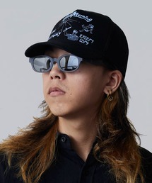 eye c u（アイシーユー ）の「eye c u/アイシーユー TXL オーバルシェイプ ラバーロゴ サングラス（サングラス）」