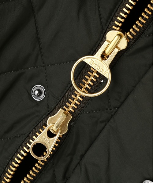 Barbour(バブアー)の「Barbour/バブアー TRANSPORT QUILTEING BLOUSONトランスポート キルティング ブルゾン MQU1796(その他アウター・メンズ・その他10/ブラック・40/38/42)」の3枚目の写真
