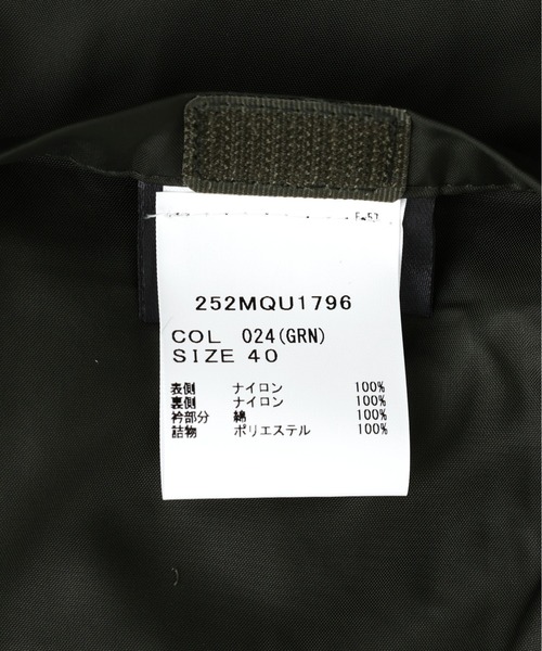 Barbour(バブアー)の「Barbour/バブアー TRANSPORT QUILTEING BLOUSONトランスポート キルティング ブルゾン MQU1796(その他アウター・メンズ・その他10/ブラック・40/38/42)」の6枚目の写真