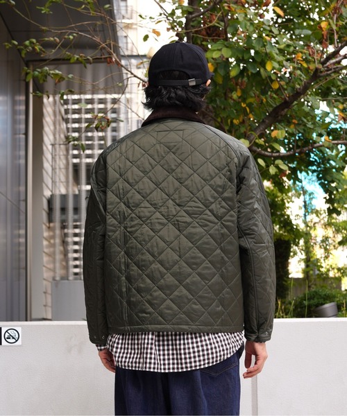 Barbour(バブアー)の「Barbour/バブアー TRANSPORT QUILTEING BLOUSONトランスポート キルティング ブルゾン MQU1796(その他アウター・メンズ・その他10/ブラック・40/38/42)」の19枚目の写真