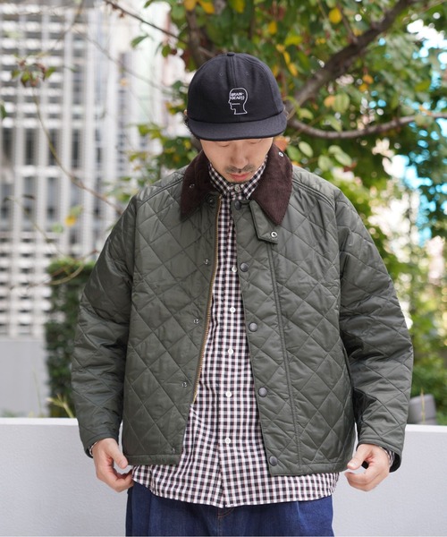 Barbour(バブアー)の「Barbour/バブアー TRANSPORT QUILTEING BLOUSONトランスポート キルティング ブルゾン MQU1796(その他アウター・メンズ・その他10/ブラック・40/38/42)」の18枚目の写真