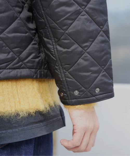 Barbour(バブアー)の「Barbour/バブアー TRANSPORT QUILTEING BLOUSONトランスポート キルティング ブルゾン MQU1796(その他アウター・メンズ・その他10/ブラック・40/38/42)」の16枚目の写真