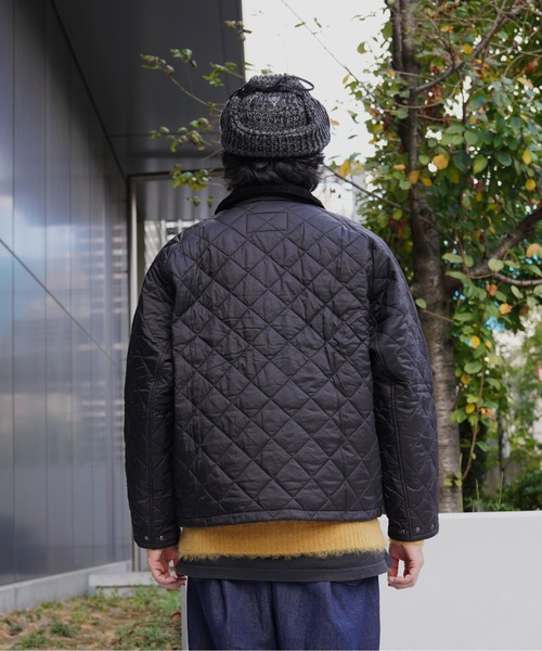 Barbour(バブアー)の「Barbour/バブアー TRANSPORT QUILTEING BLOUSONトランスポート キルティング ブルゾン MQU1796(その他アウター・メンズ・その他10/ブラック・40/38/42)」の10枚目の写真