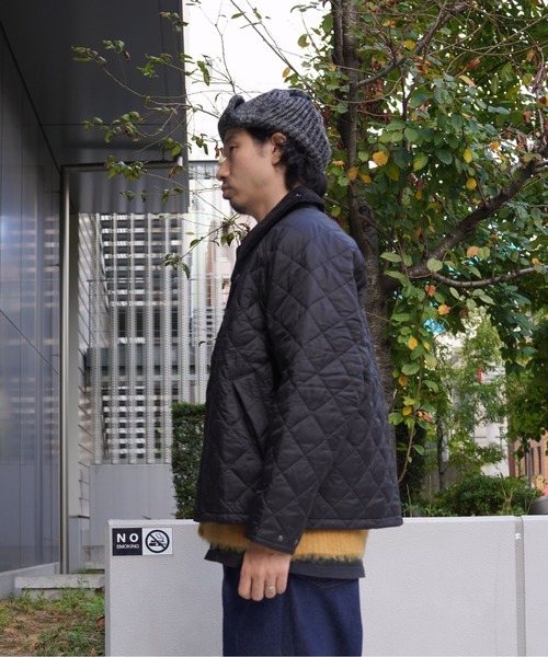 Barbour(バブアー)の「Barbour/バブアー TRANSPORT QUILTEING BLOUSONトランスポート キルティング ブルゾン MQU1796(その他アウター・メンズ・その他10/ブラック・40/38/42)」の9枚目の写真