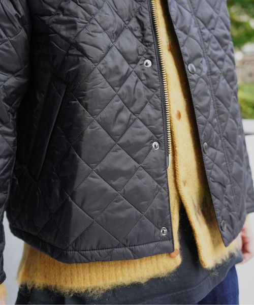 Barbour(バブアー)の「Barbour/バブアー TRANSPORT QUILTEING BLOUSONトランスポート キルティング ブルゾン MQU1796(その他アウター・メンズ・その他10/ブラック・40/38/42)」の14枚目の写真