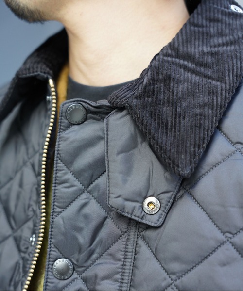 Barbour(バブアー)の「Barbour/バブアー TRANSPORT QUILTEING BLOUSONトランスポート キルティング ブルゾン MQU1796(その他アウター・メンズ・その他10/ブラック・40/38/42)」の13枚目の写真