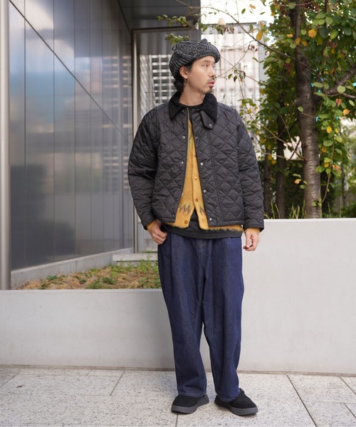 Barbour(バブアー)の「Barbour/バブアー TRANSPORT QUILTEING BLOUSONトランスポート キルティング ブルゾン MQU1796(その他アウター・メンズ・その他10/ブラック・40/38/42)」の11枚目の写真