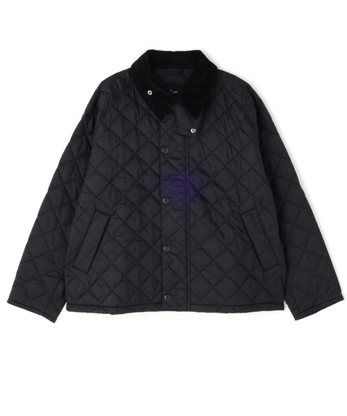 Barbour(バブアー)の「Barbour/バブアー TRANSPORT QUILTEING BLOUSONトランスポート キルティング ブルゾン MQU1796(その他アウター・メンズ・その他10/ブラック・40/38/42)」の8枚目の写真