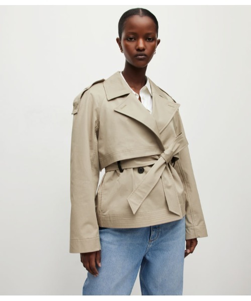 セール/ブランド古着】ALLSAINTS｜オールセインツのトレンチコート