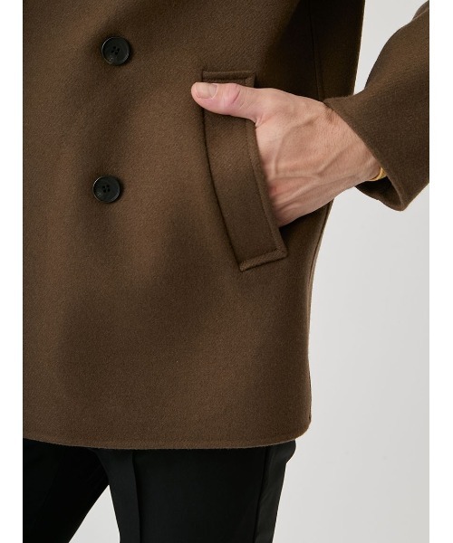 セール】WOOL REVER GIACCONE（ピーコート）｜AOURE（アウール）の