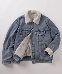  JEANS 背面ロゴ ボアデニムジャケット ボアGジャン」に該当するファッション通販 - ZOZOTOWN