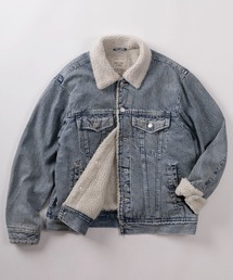 pichi ボアデニムジャケット pichi ボアデニムジャケット デニムボアジャケット | ファッション通販