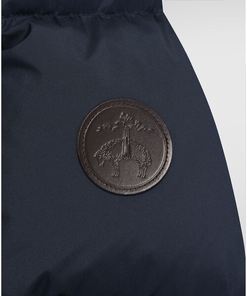 BROOKS BROTHERS(ブルックスブラザーズ)の「ポリエステル フーデッド ショートパッファーコート(ダウンジャケット/コート・メンズ・ネイビー・SMALL/MEDIUM/LARGE)」の2枚目の写真