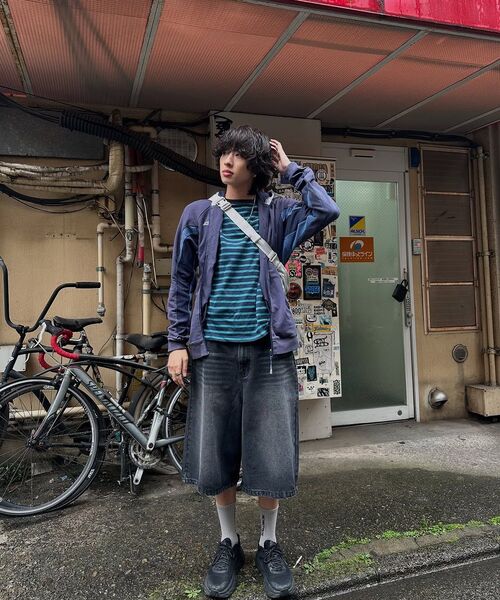 F.ILLUMINATE（フィルミネイト）の「ウォッシュドバミューダデニムショーツ - ブラック（その他パンツ・レディース・その他・SMALL/MEDIUM/LARGE）」の11枚目の写真