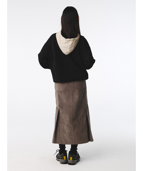 Kijun(キジュン)の「Logo ALVY Hoodie UNISEX Black Beige(パーカー・レディース・その他・SMALL/MEDIUM/LARGE)」の4枚目の写真