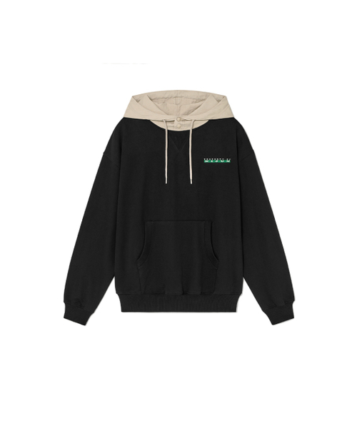 Kijun(キジュン)の「Logo ALVY Hoodie UNISEX Black Beige(パーカー・レディース・その他・SMALL/MEDIUM/LARGE)」の5枚目の写真