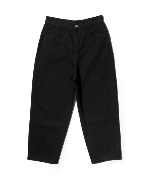PUNCH DRUNK PARTIES(パンチドランクパーティーズ)の「Misfits Jeans (PITCH BLACK)(デニムパンツ・レディース・その他・0(28)/2(32)/3(34)/1(30))」の2枚目の写真