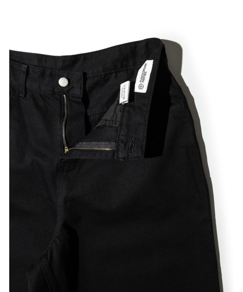 PUNCH DRUNK PARTIES(パンチドランクパーティーズ)の「Misfits Jeans (PITCH BLACK)(デニムパンツ・レディース・その他・0(28)/2(32)/3(34)/1(30))」の3枚目の写真