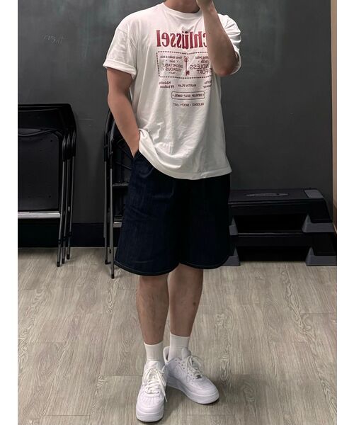 TRILLION(トリリオン)の「レインスロップツータックバミューダデニムショーツ(INDIGO)(その他パンツ・レディース・その他・MEDIUM/LARGE/X-LARGE)」の16枚目の写真