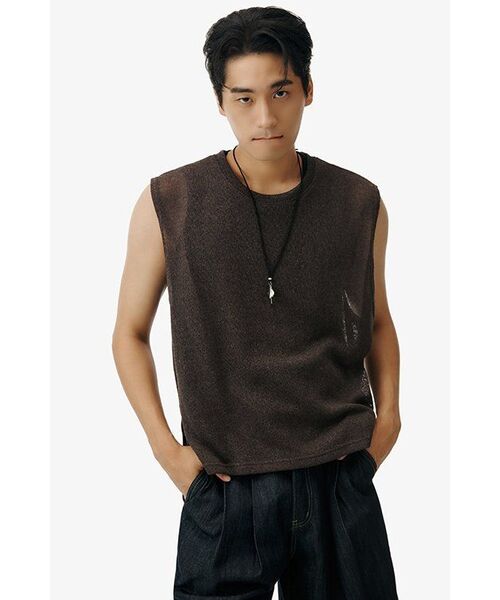 TRILLION(トリリオン)の「レインスロップツータックバミューダデニムショーツ(INDIGO)(その他パンツ・レディース・その他・MEDIUM/LARGE/X-LARGE)」の4枚目の写真