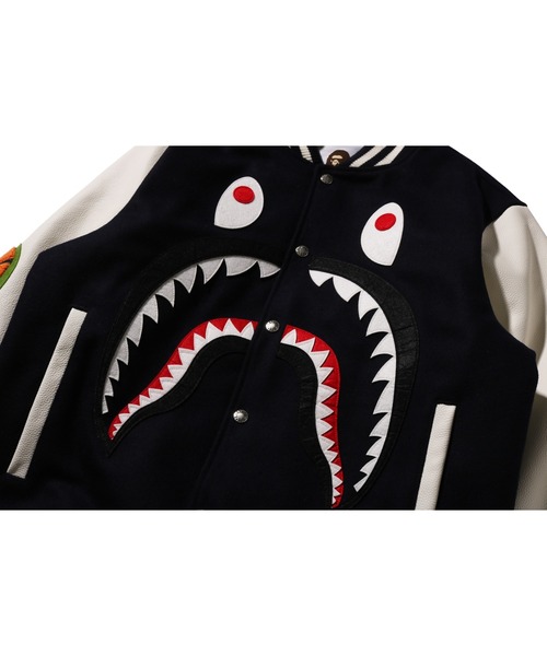 SHARK VARSITY JACKET（スタジャン）｜A BATHING APE（アベイシング