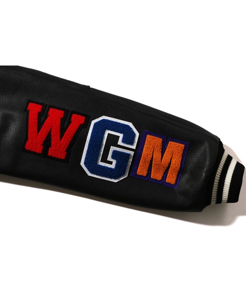 A BATHING APE（アベイシングエイプ）の「SHARK VARSITY JACKET（スタジャン・メンズ・ブラック/レッド/ネイビー・X-LARGE/XX-LARGE/MEDIUM/LARGE/SMALL）」の16枚目の写真