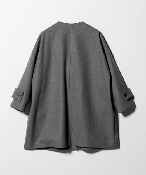 Mackintosh（マッキントッシュ）の「＜MACKINTOSH＞HAMBIE NC MB コート（ノーカラーコート・レディース・グレー系・6/4）」の2枚目の写真